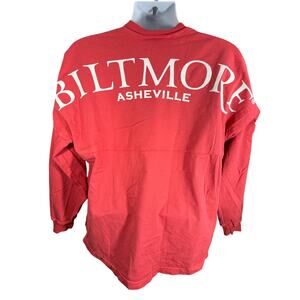 Spirit Jersey Biltmore Asheville NC Long Sleeve Shirt Size Medium Salmon / Pink